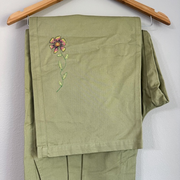 NWT Teddy Fresh Mens Pleated Pants, Olive, 34 - Picture 6 of 8